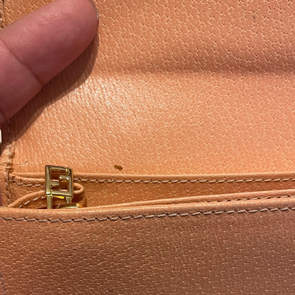 Fendi Pink Leather Long Continental wallet - Picture 9 of 13
